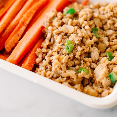 Asian Chicken Lettuce Wraps and Roasted Carrots Power Pack
