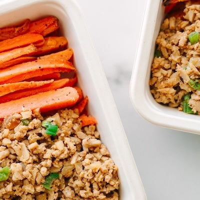 Asian Chicken Lettuce Wraps and Roasted Carrots Power Pack