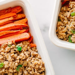 Asian Chicken Lettuce Wraps and Roasted Carrots Power Pack