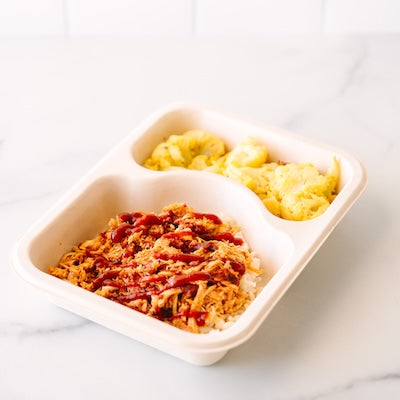 BBQ Chicken and Rice + Roasted Cauliflower Power Pack