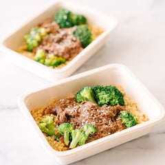 Broccoli Beef and Steamed Quinoa Power Pack