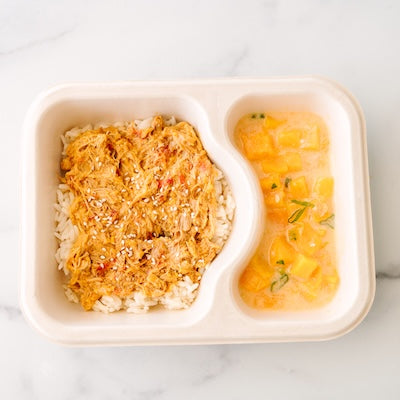 Butter Chicken and Rice with Thai Butternut Squash Power Pack