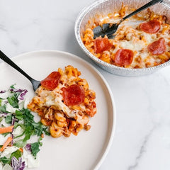 Cheesy Pizza Bake
