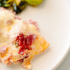 Cheesy Reuben Bake