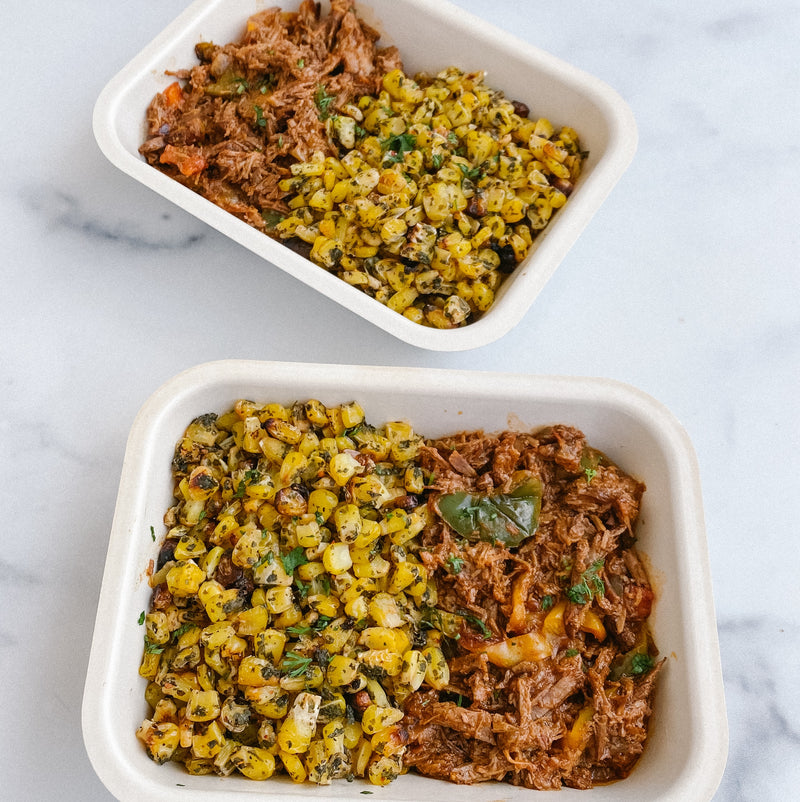 Fajita Beef and Roasted Cilantro Lime Corn Power Pack