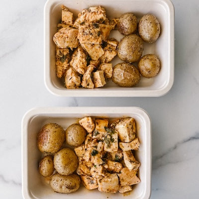 Greek Chicken and Roasted Potatoes Power Pack