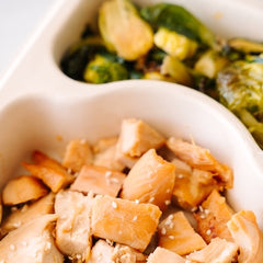 Honey Garlic Chicken and Brussels Sprouts Power Pack