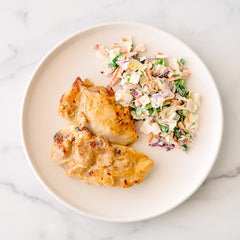 Maple Dijon Chicken Thighs