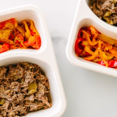 Mississippi Pot Roast and Roasted Red Peppers