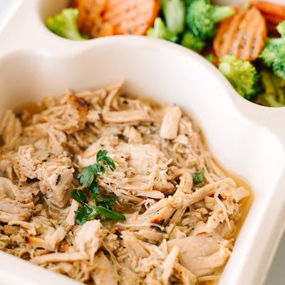 Savory Apple Pork with Roasted Broccoli and Carrots Power Pack