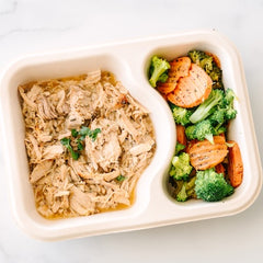 Savory Apple Pork with Roasted Broccoli and Carrots Power Pack