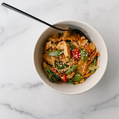 Thai Peanut Chicken Stir Fry