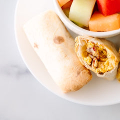 Three Little Pigs Breakfast Burritos