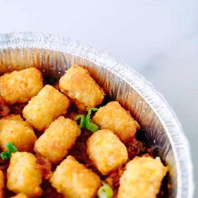 Bacon Cheeseburger Tots