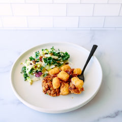 Bacon Cheeseburger Tots