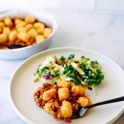 Bacon Cheeseburger Tots
