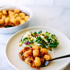 Bacon Cheeseburger Tots