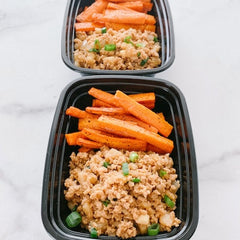Asian Chicken Lettuce Wraps and Roasted Carrots Power Pack