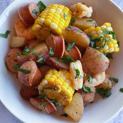 Shrimp Boil Foil Pack