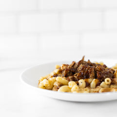 Pork Butt Mac & Cheese