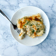Mini Chicken Alfredo Lasagna