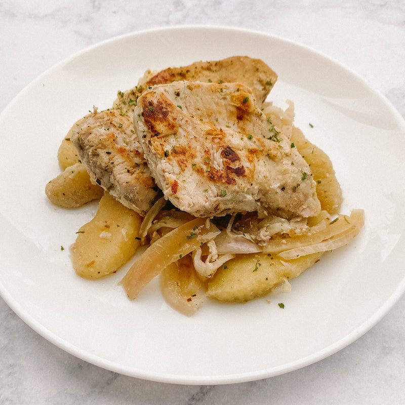 Savory Apple Pork Chops